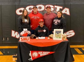 Cole Hatton Signs Letter of Intent with St. Martin's University