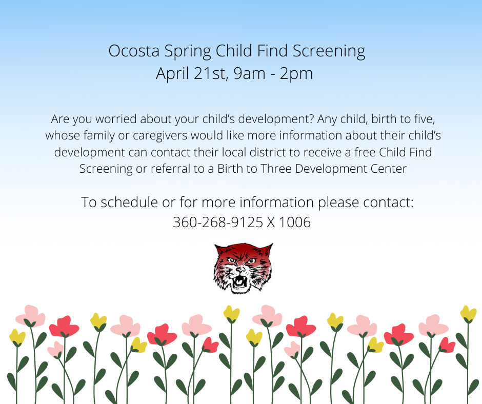 Child Find Screening Flyer